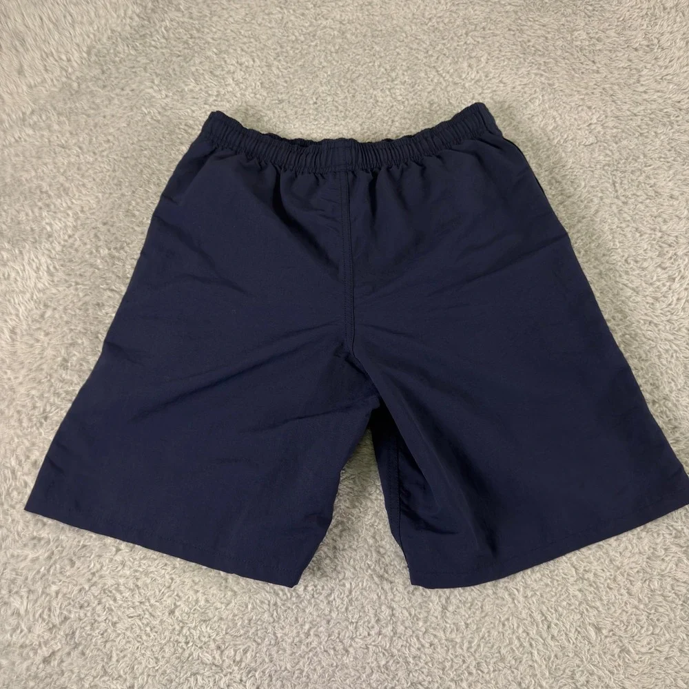 New Patagonia Boys Baggies Shorts Navy Blue Recycled Nylon Swim Trunks XL‎ 14